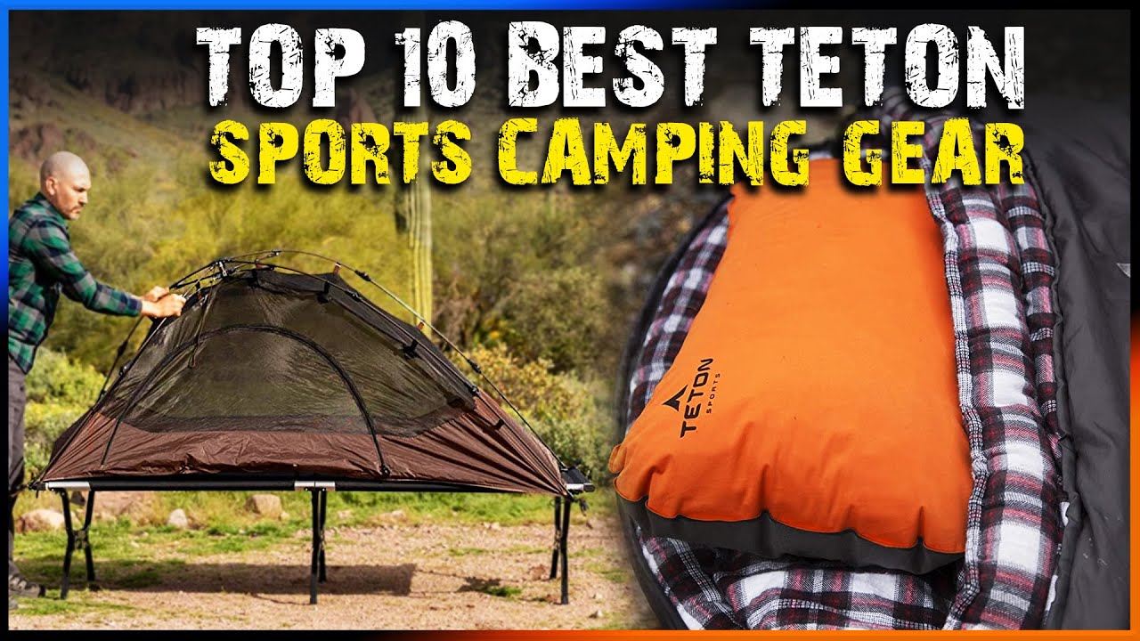 Top 10 BEST Teton Sports Camping Gear On Amazon (2023) YouTube