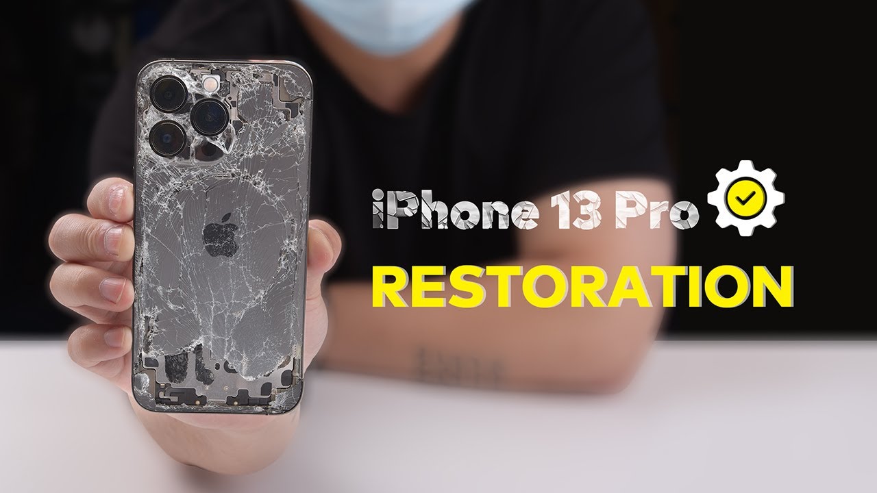 故障したiPhone13Pro Destroyed iPhone 13 Pro Restoration - YouTube
