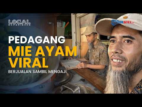 Kisah Supardi, Pedagang Mie Ayam yang Viral karena Mengaji Sambil Menunggu Pembeli Datang