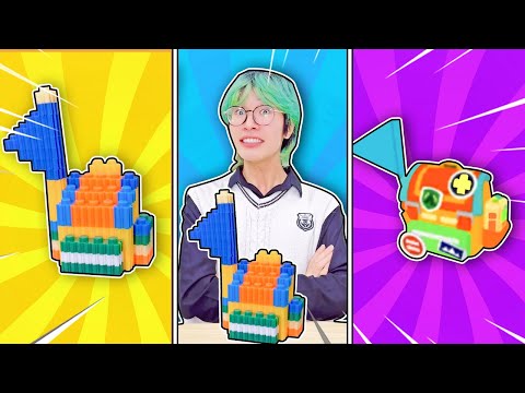 Xây dựng Chiếc Cặp Từ Lắp Ghép Trong Game Play Together | Yabun | Toy Boy Hero