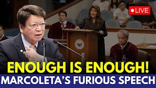 Philippines Senate LIVE: Marcoleta Defends Immunity for Discayas, Sparks Controversy | Imee Marcos