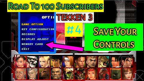 Save Your Controls In Tekken 3🔥|#video #viral #trending