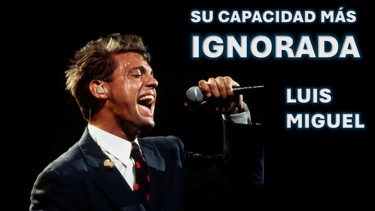 LA CAPACIDAD VOCAL IGNORADA DE LUIS MIGUEL || EL GROWLING