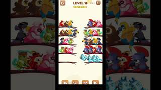 Bird Sorting Color Puzzle Level 11–20 screenshot 5