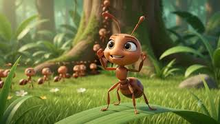 Size doesn't measure heart. 🐘🐜 A tiny friend proves to be the biggest hero in the jungle! 