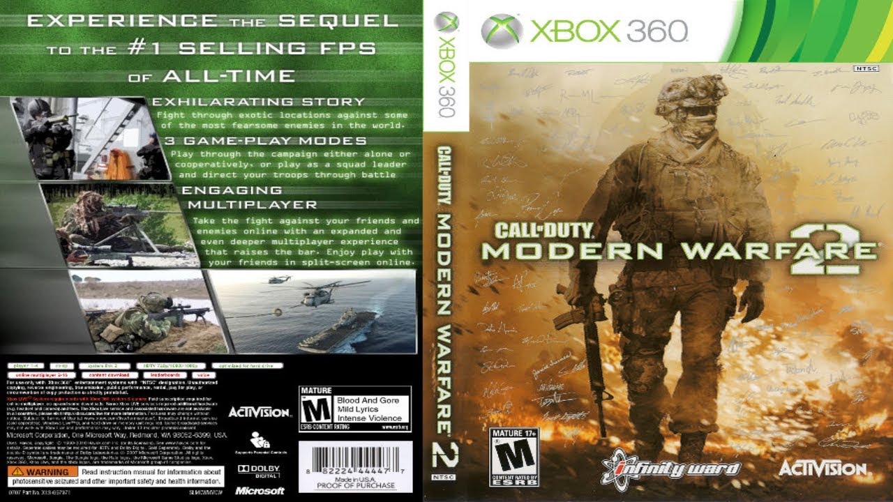 Jogo Call of Duty: Modern Warfare 2 - Xbox 360 - MeuGameUsado