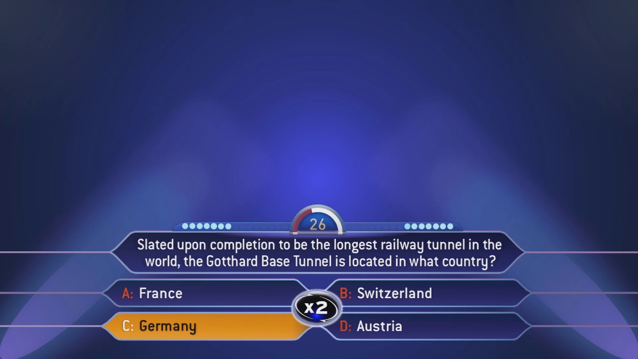 Millionaire - Double Dip Tester