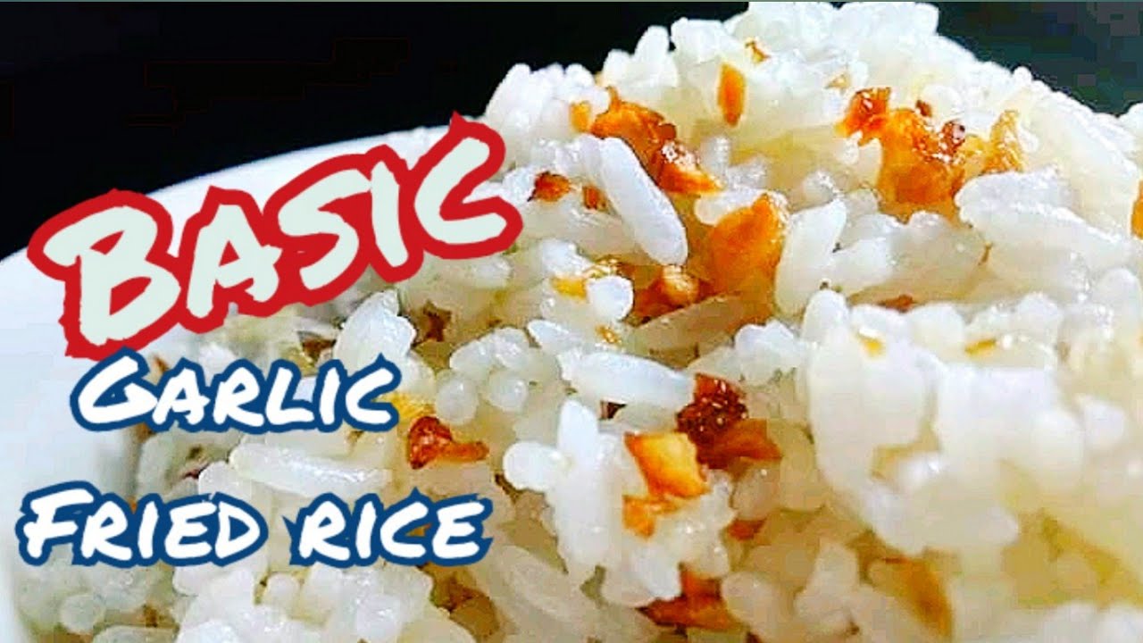 How to cook garlic rice? (Filipino style) - YouTube
