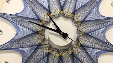 Create clock string art (by gona)