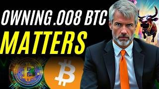 Michael Saylor : Owning .008 Bitcoin Is Actually A Big Deal (It's Not TOO Late)