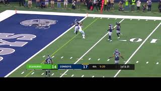 KJ Wright INSANE Bobbling INT vs Cowboys in 2019 playoffs Wealth