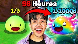 J'ai FINI SLIME RNG Sur Roblox ! (J'ai joué 96h non stop...)