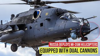 Flying Tanks In Action Russian Mi-35M Helicopters Obliterate Ukraine Equipment In Decisive Strikes