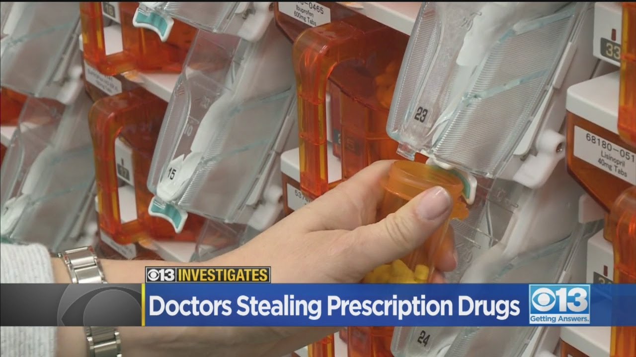 Report: More Doctors Are Stealing Prescription Drugs