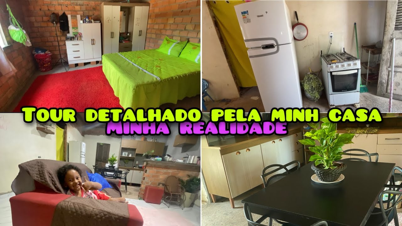 🌸TOUR PELA MINHA CASA🌸 “MÃE “POBRE QUE VIVE COM BOLSA FAMÍLIA 🥲