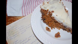 Rustic Cast Iron Skillet Carrot Cake / Easy Homemade Carrot Cake