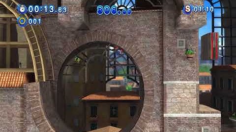Sonic Generations - Rooftop Run Challenge 5 Classic Speed Run