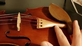 violin cordal microafinadores, se debe usar YouTube