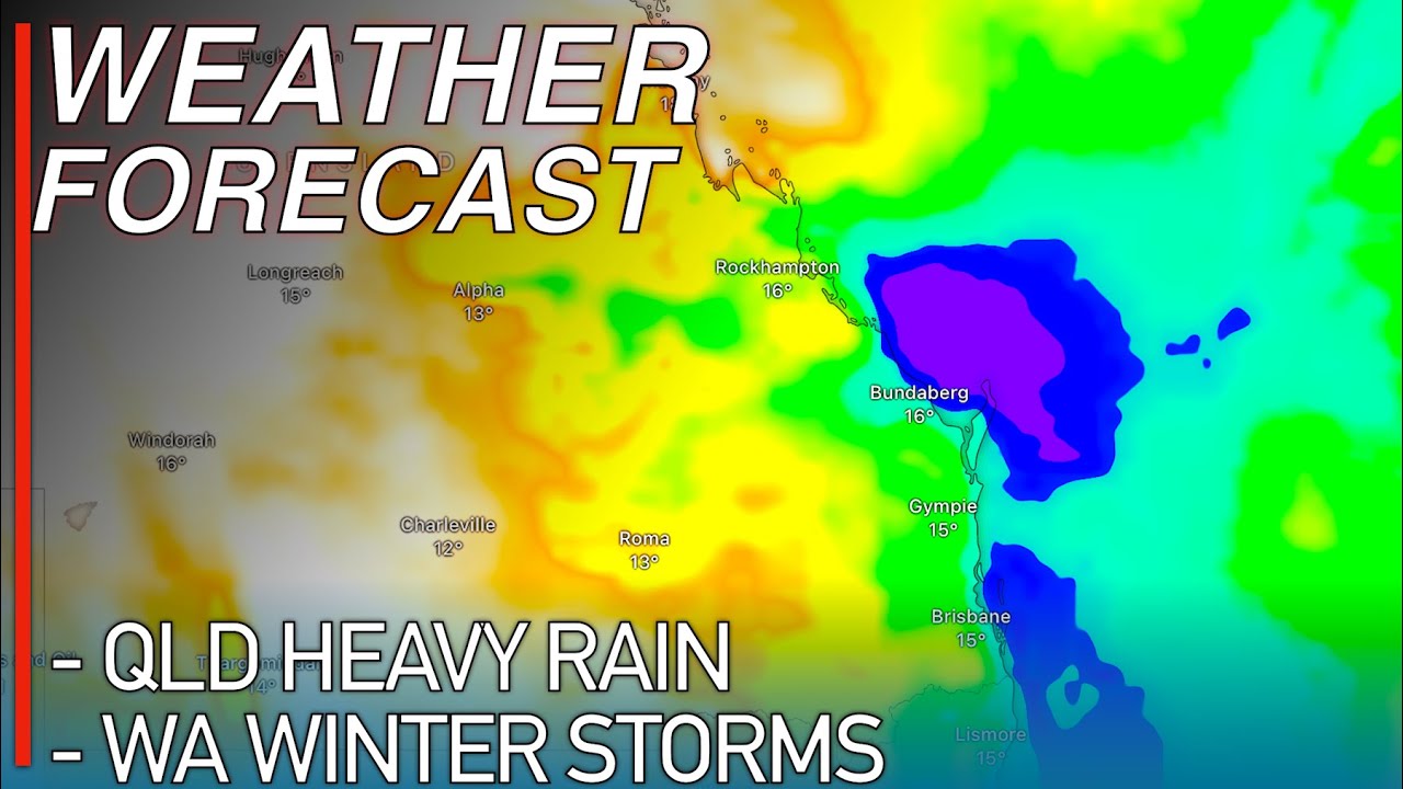 Severe Weather Forecast, Heavy Rainfall and Strong Thunderstorms ...