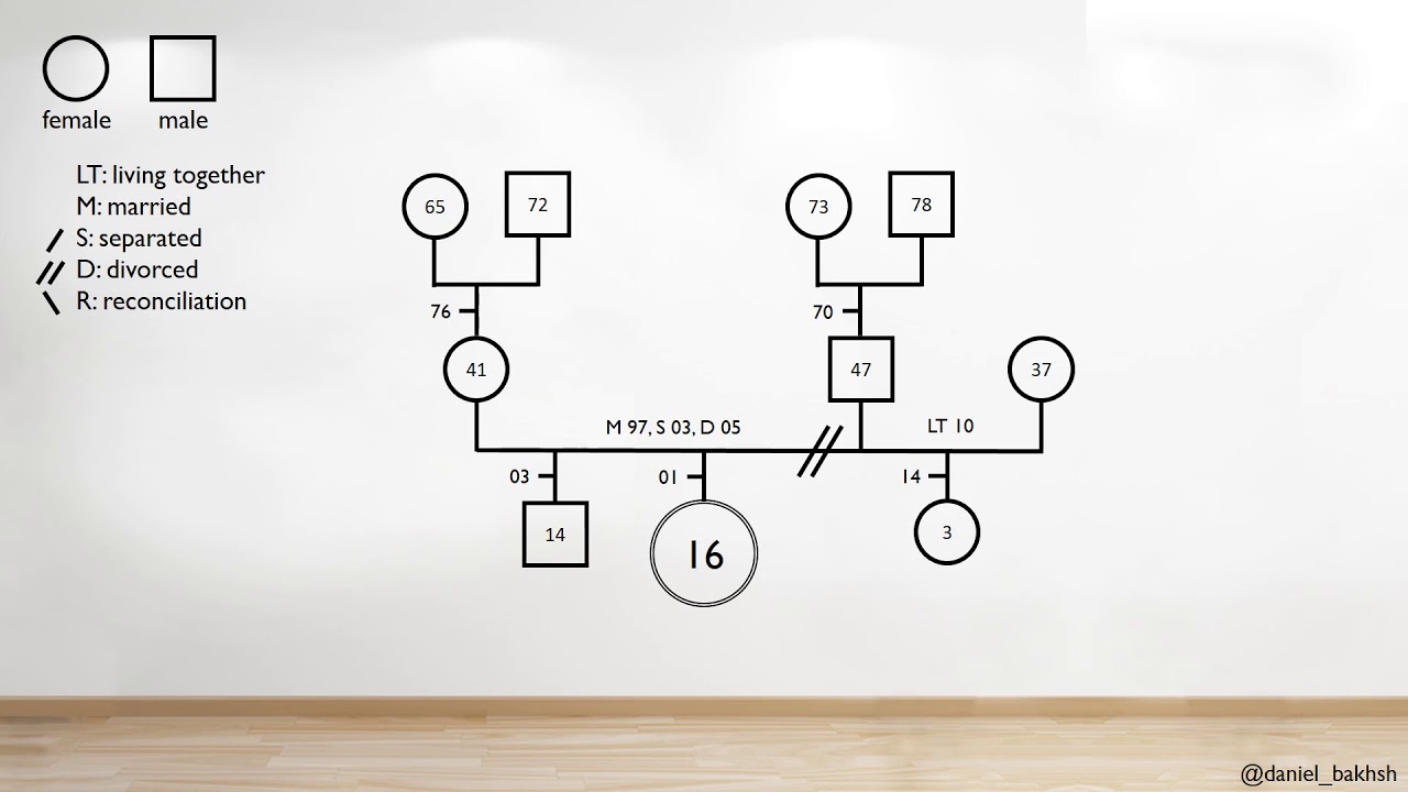 Update How to draw a genogram