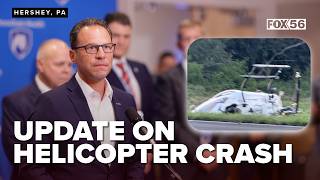 Governor Shapiro, Pennsylvania State Police Deliver Update on Helicopter Crash