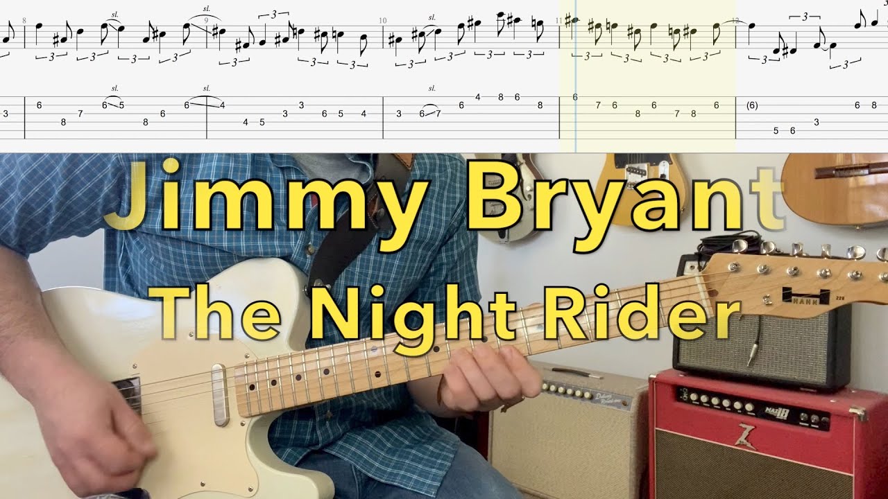 Jimmy Bryant The Night Rider (transcription) YouTube