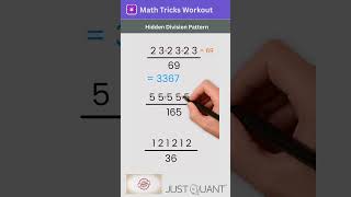 Math Magic Trick - Division Tricks - Fun Math Tricks - Mental Maths - Math Tricks #mathtricks