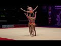 Acrobatic gymnastics world championship 2021  por mada toms mel rodrigues franc meira finals
