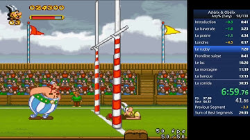 Asterix & Obélix (SNES) -  Any% (Easy) -  30m09s