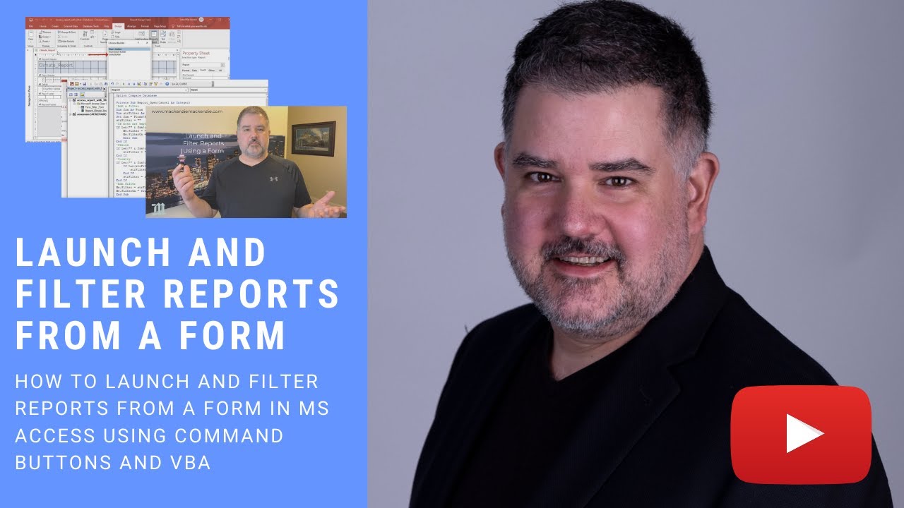 How to Launch and Filter Reports Using a Form in MS Access