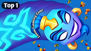 Worms Zone io Best snake Gameplay | Saamp wala game | Snake Game | snake io | Rắn Săn Mồi game #016