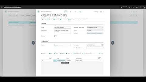 Reminder Automation in Business Central (Wave 1 - 2024)