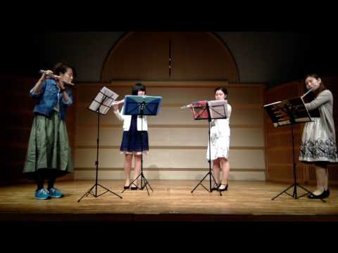 【フルート・カルテット】恋　吹いてみた♪
