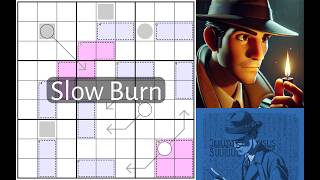 Slow Burn: A most artistic sudoku puzzle
