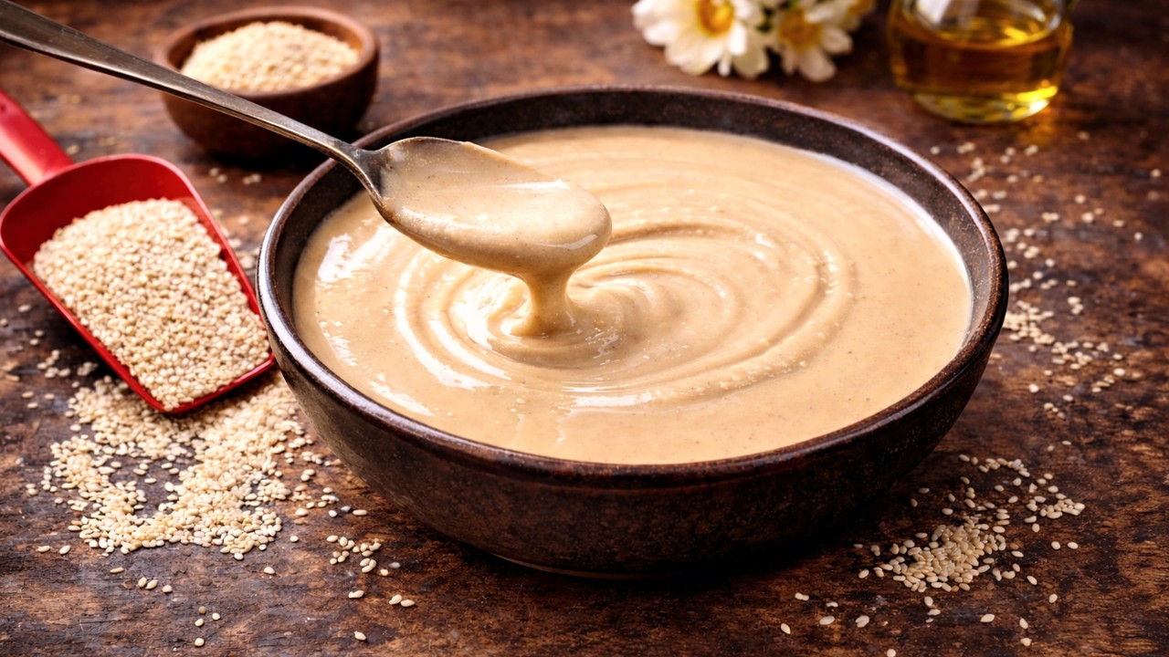 Σπιτικό Ταχίνι 🥄 Με Μόλις 2 Υλικά & Χωρίς Καθόλου Συντηρητικά