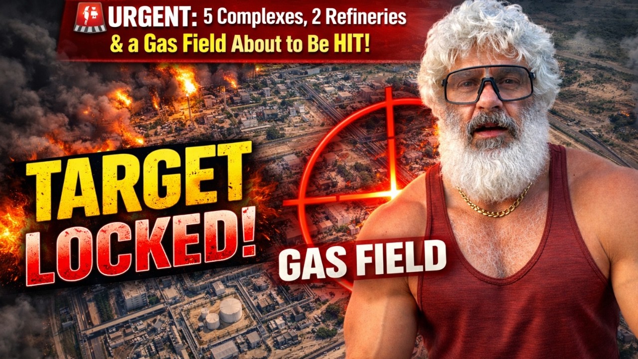 🚨 URGENT: 5 Complexes, 2 Refineries & a Gas Field About to Be HIT!