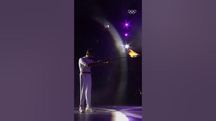 31 years ago at Barcelona 1992.  ✨ One of the most iconic Olympic cauldron lighting moments ✨