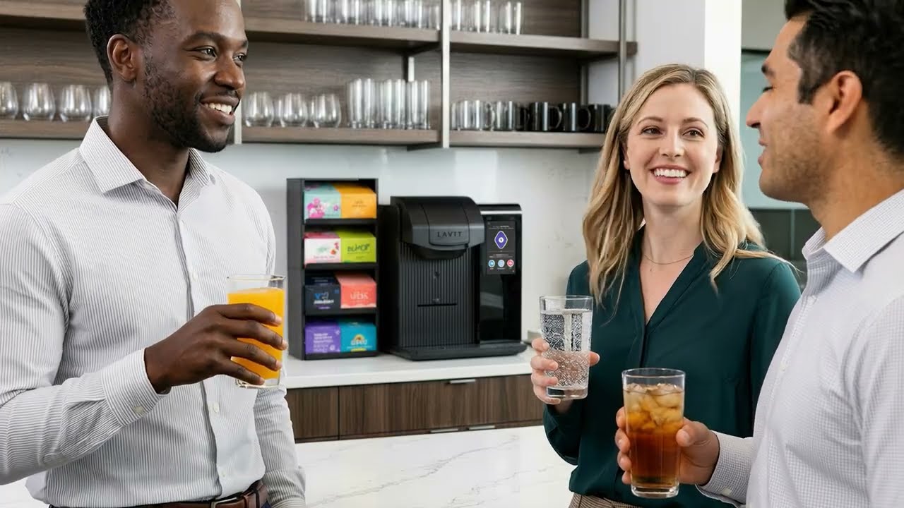 Upgrade Coworking Amenities with LAViT Smart Beverage Machine