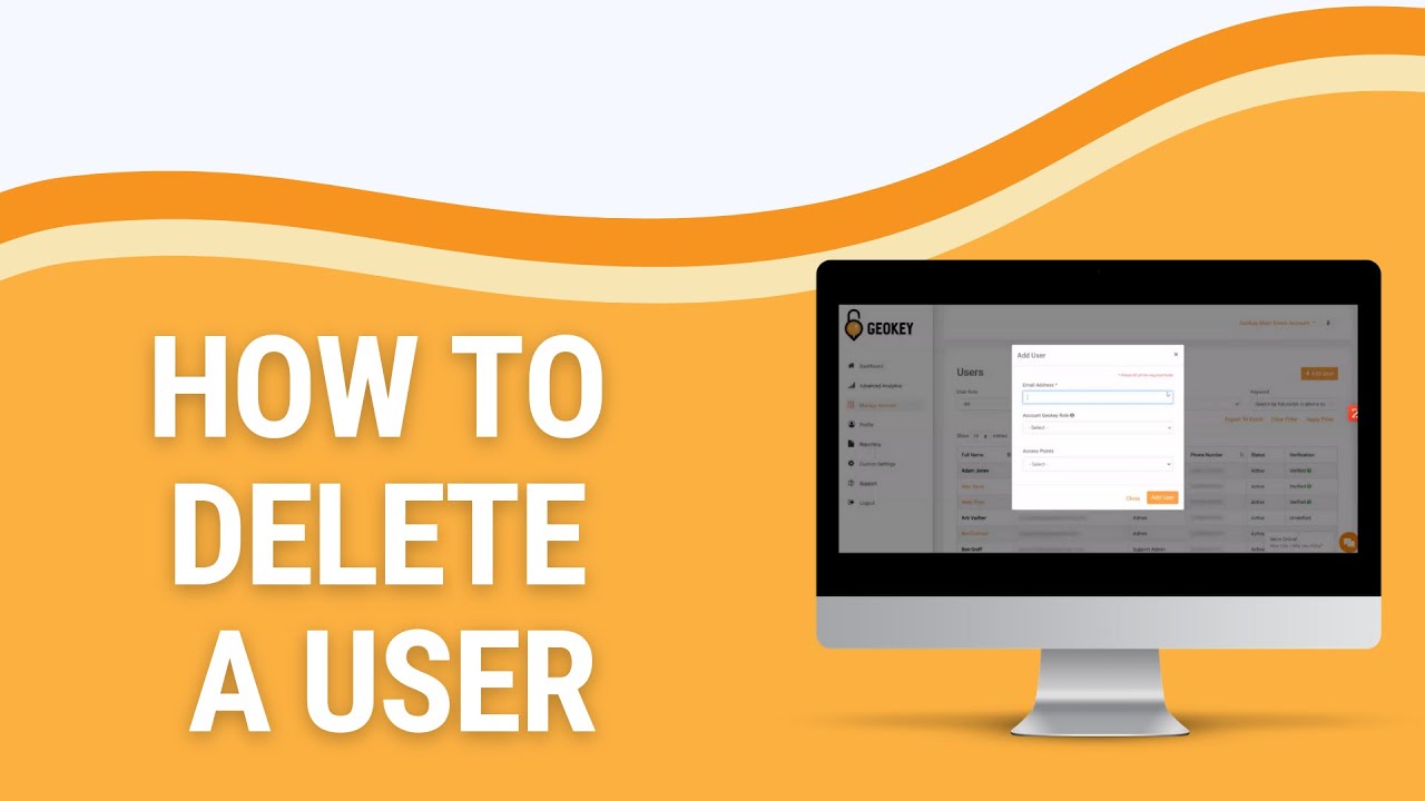 How to Delete a User - YouTube