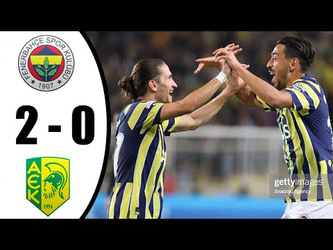 AEK Larnaca vs Fenerbahçe 2-0 Maç Özeti | UEFA Avrupa Ligi - 2022/2023