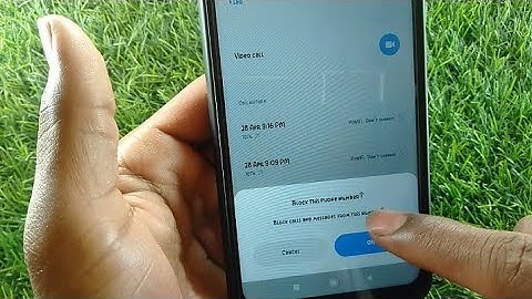 poco m2 | how to add blacklist number in incoming number | block | Blacklist setting