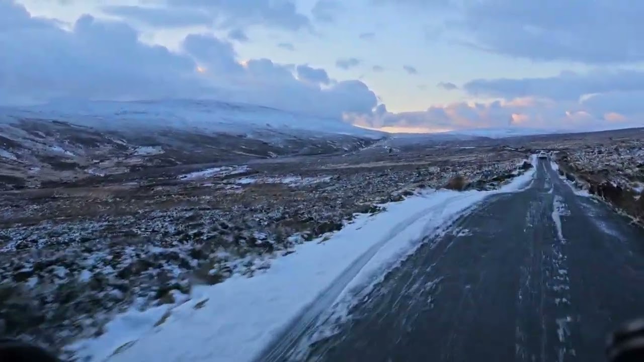 Sally gap in the snow 