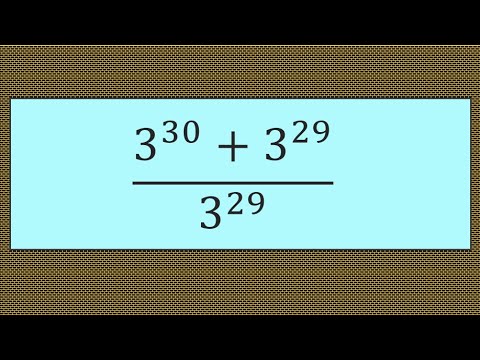 Try solving this tricky exponents question. Olympiad. SAT. GRE. GMAT ...