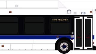 MTA Dyker Heights Veterans Hospital Bound B70 Bus.