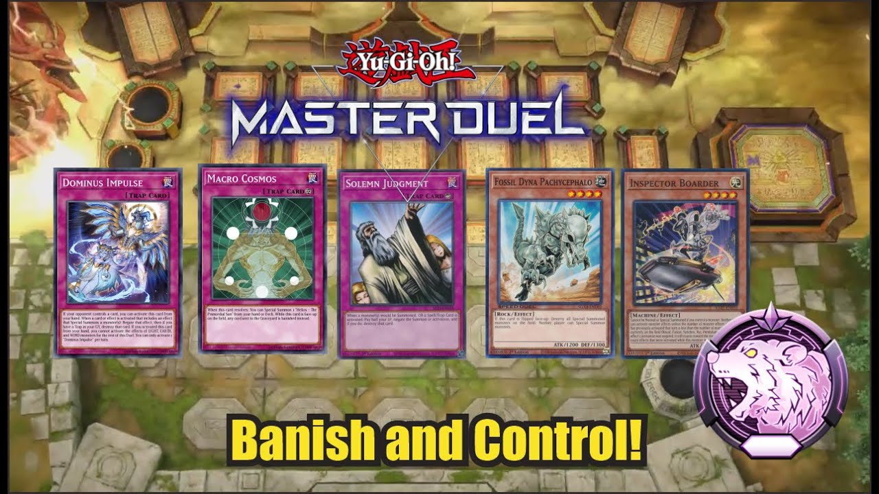 Banish and Control! Stun Deck Gameplay in Master Duel Season 45 Diamond Tier