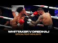 Ben whittaker vs stiven leonetti dredhaj official fight highlights