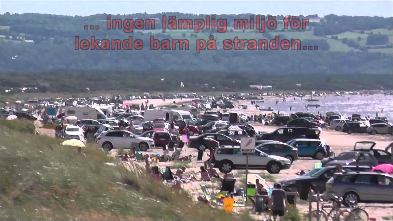 Strandtrafiken i Mellbystrand och Skummeslövsstrand