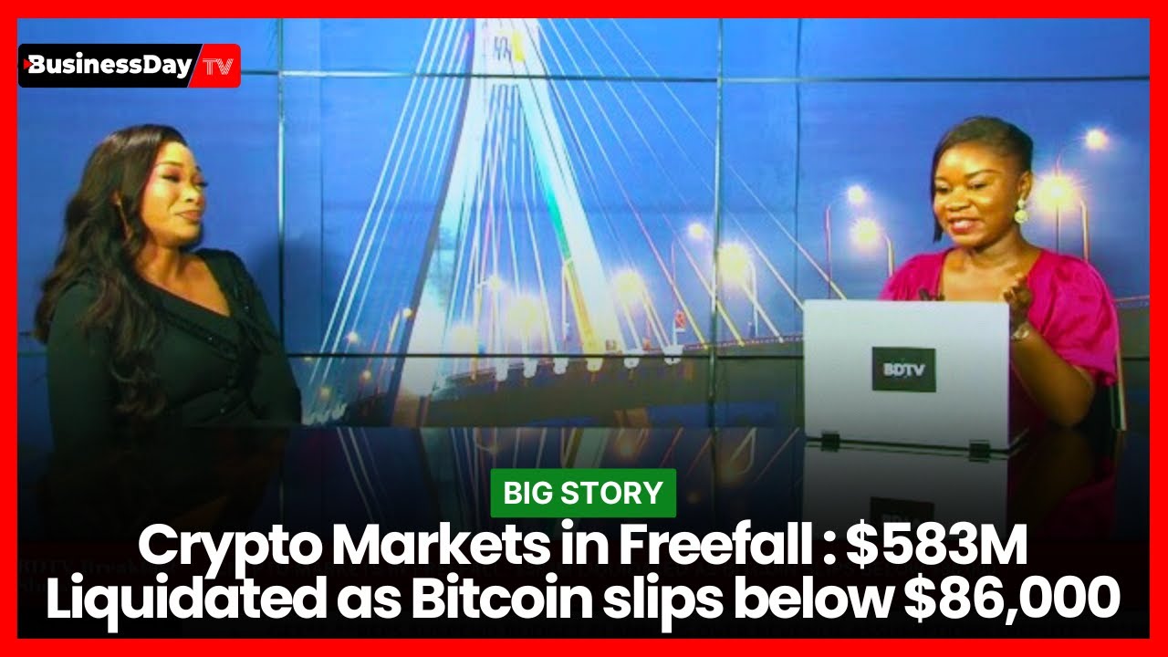 Crypto Markets in Freefall : $583M Liquidated as Bitcoin slips below $86,000
