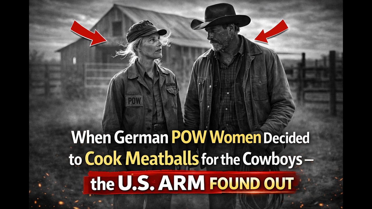 When German POW Women Decided to Cook Meatballs for the Cowboys - the U.S. Army Found Out