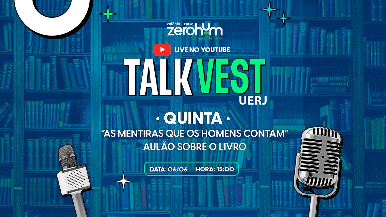 TALK VEST - SEMANA UERJ - AULÃO LITERÁRIO
